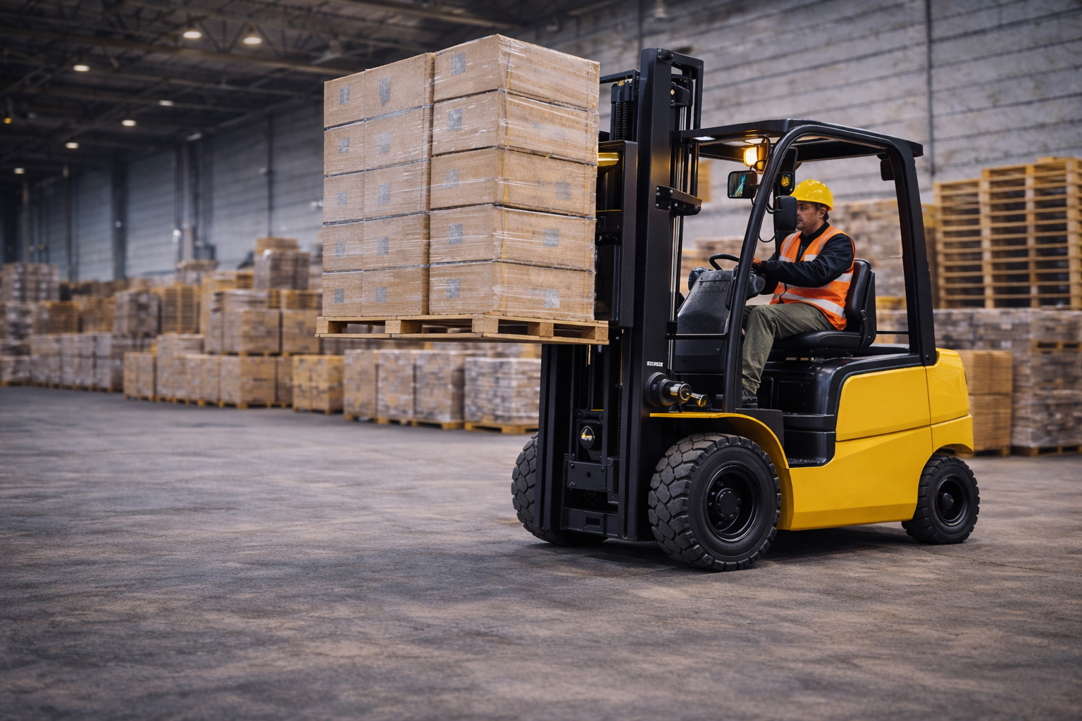 FORKLİFT OPERATÖRLÜK BELGESİ BİZDEN ALINIR...